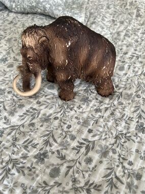 Schleich Woolly Mammoth Figure 2002 Prehistoric Animal Toy 6” x 4” Collectible